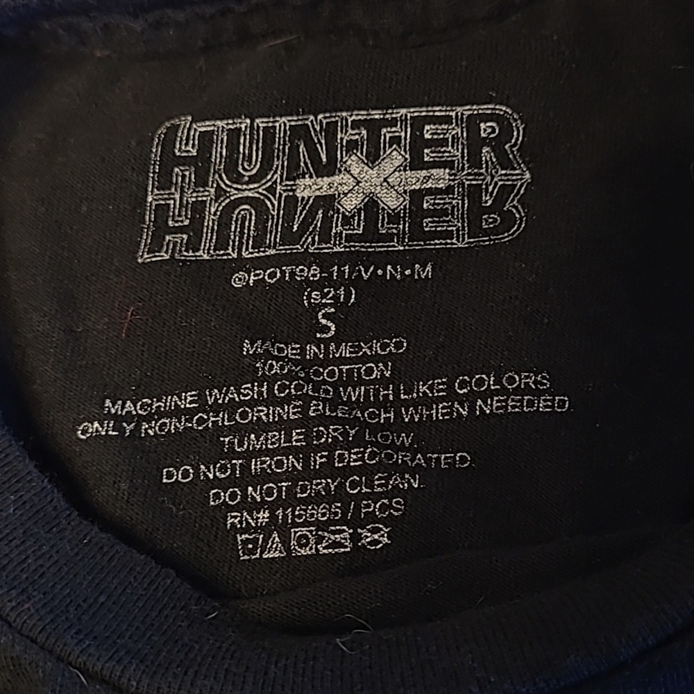 Hunter X Hunter Anime And Manga Black Short Sleeve Tee Anime Design - Picture 3 of 7